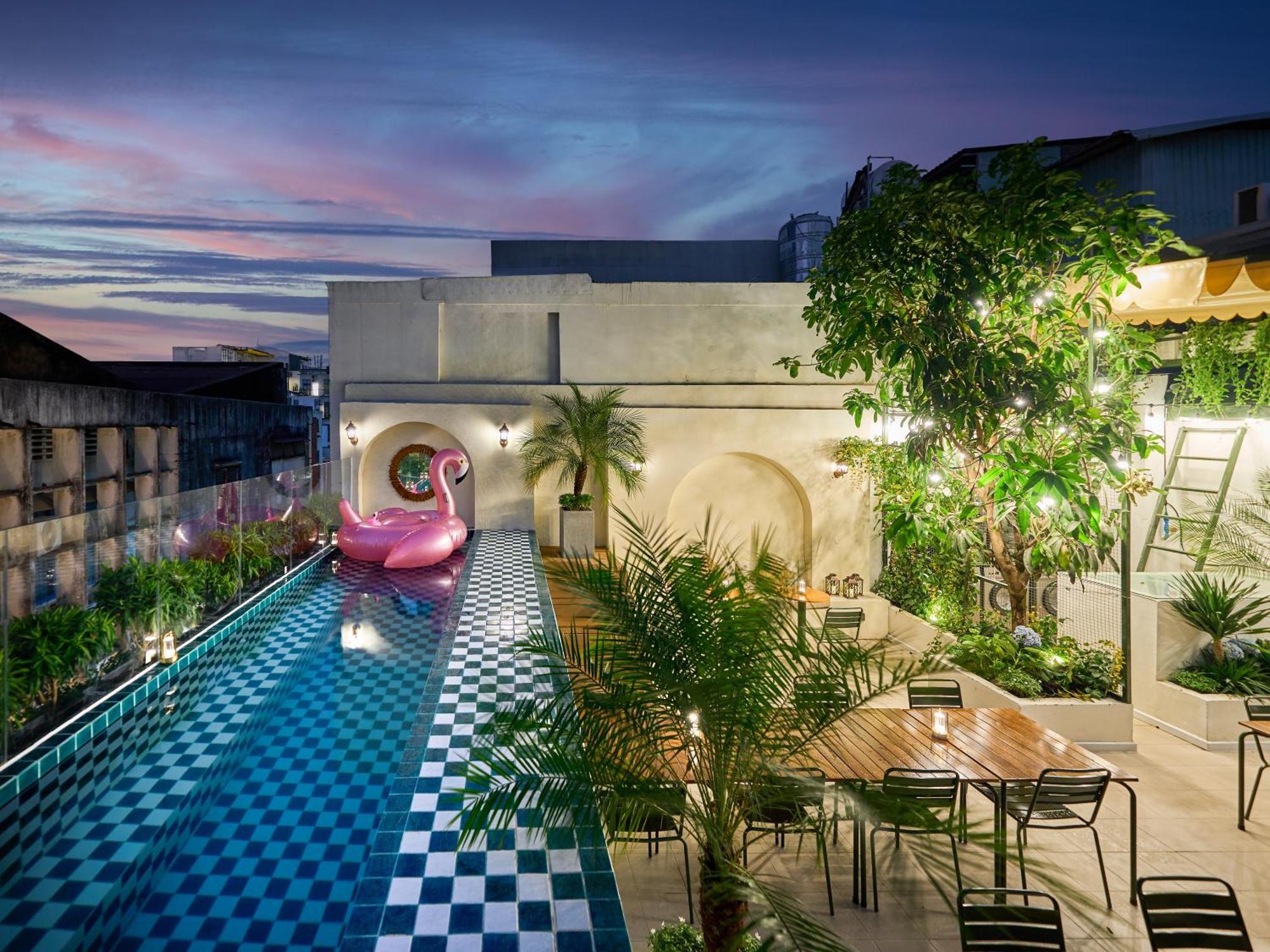 Apartment The Silk Lantern Saigon-tranquil With Private Rooftop For Group-free Laundry Ho Chi Minh City